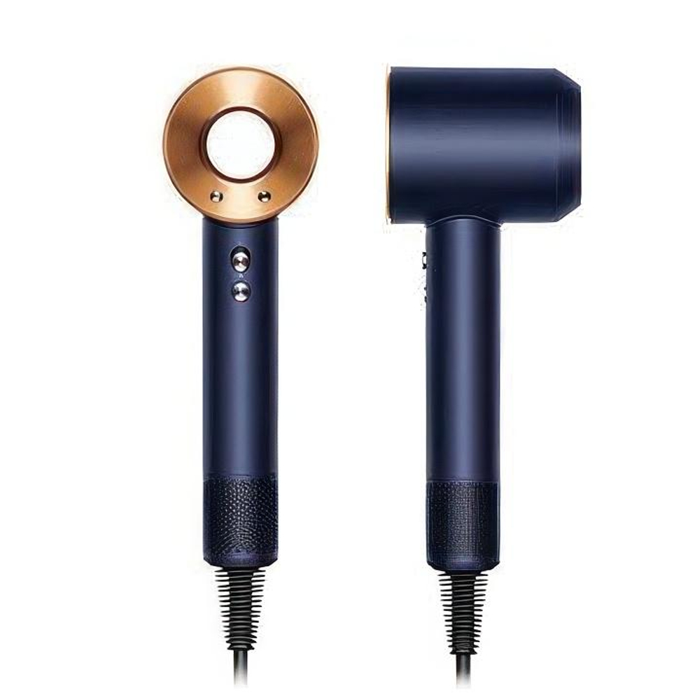 Фен Dyson HD15 Supersonic Professional Gift Edition (Prussian Blue/Copper) (2023) Фен для волос цвета «берлинская лазурь/медь». Подходит для прямых и волнистых волос любой длины
