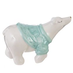 GAEM Фигурка декоративная "Белый медведь", L10,5 W5 H7 см