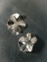 Серьги Пластика круглые