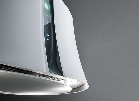 Вытяжка Falmec ZEPHIRO E.ION IS. GLASS WHITE