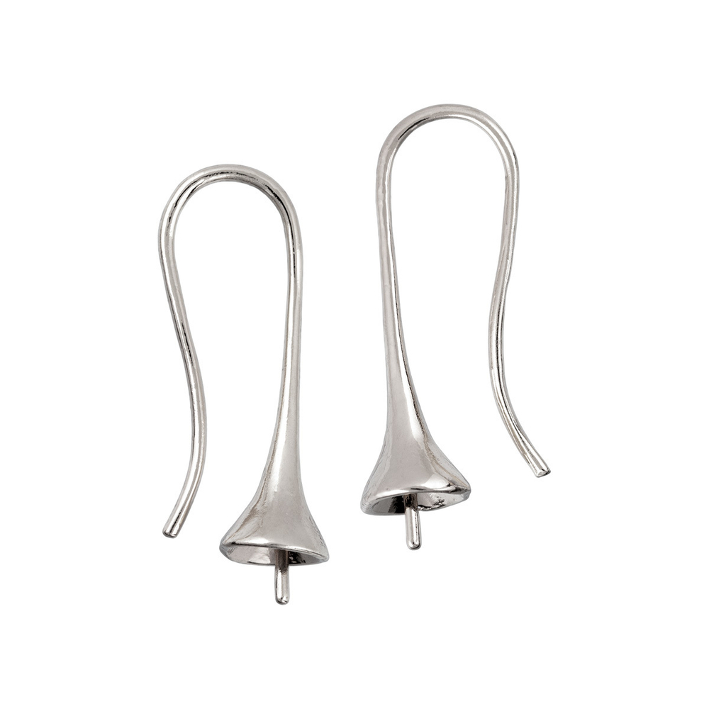 "Zlatka" Швензы FMK-H06 10 х 28 мм 2 шт №01 под серебро