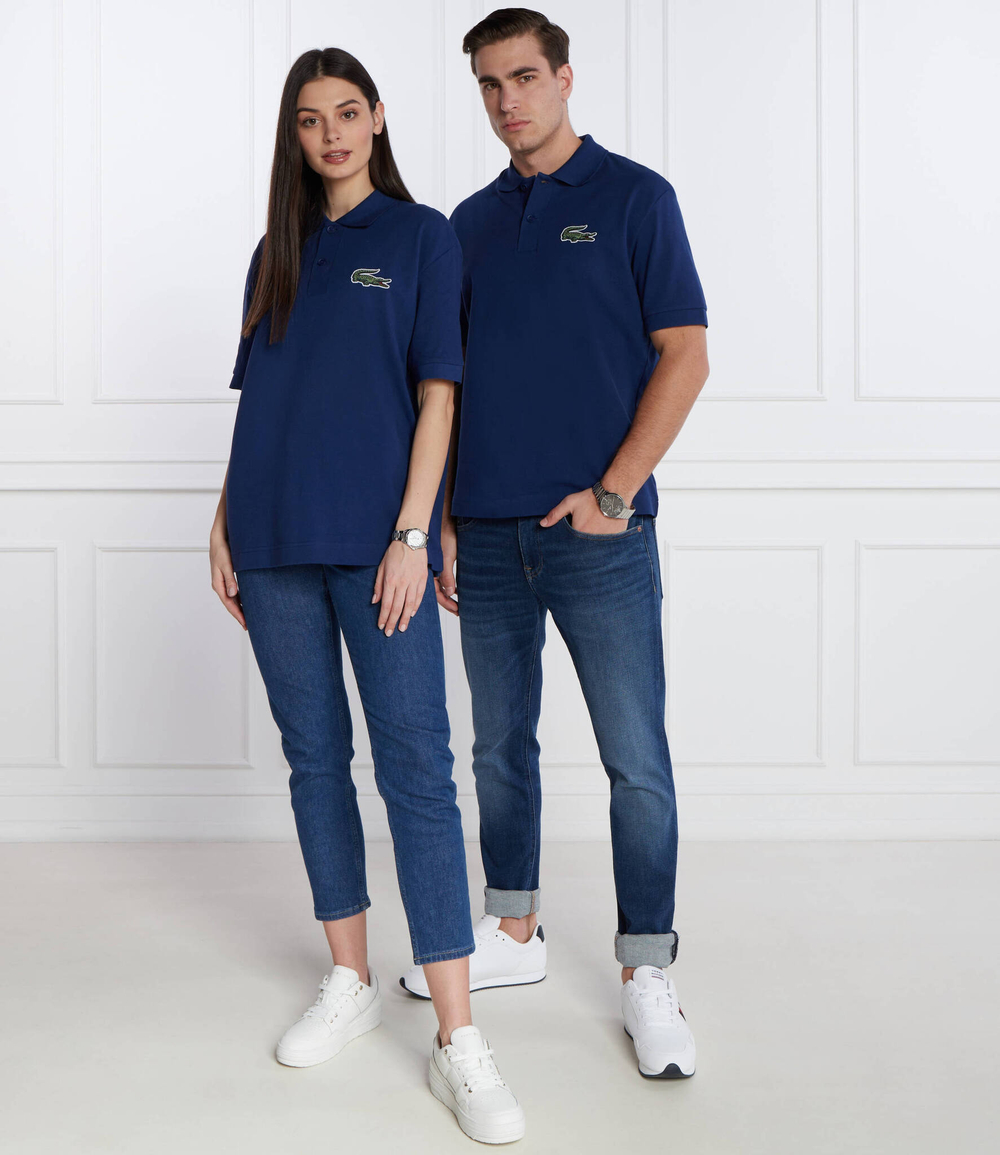 Поло Lacoste - темно-синий(PH3922)