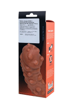 Насадка на член KOKOS PS.003-L с пузырьками, 16,5 см