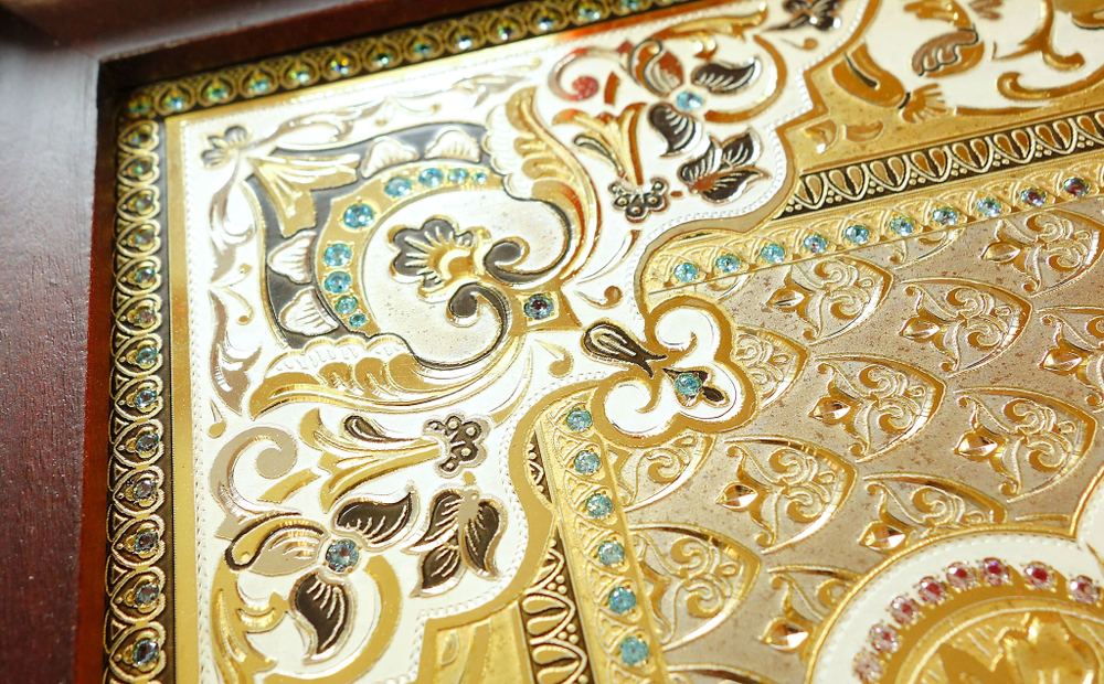 Икона Николая Чудотворца /в киоте/ №2