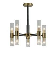 74785/10 BLACK+COPPER (1) Люстра (RL)