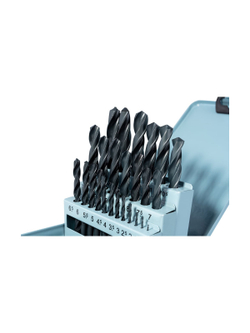 Набор сверл по металлу НС25 (25 шт; от 1 до 13 мм, шаг 0.5 мм) Gigant GT-157