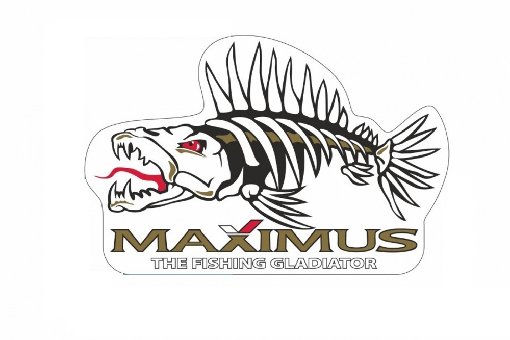 Наклейка MAXIMUS "РЫБА" NEW 150*98