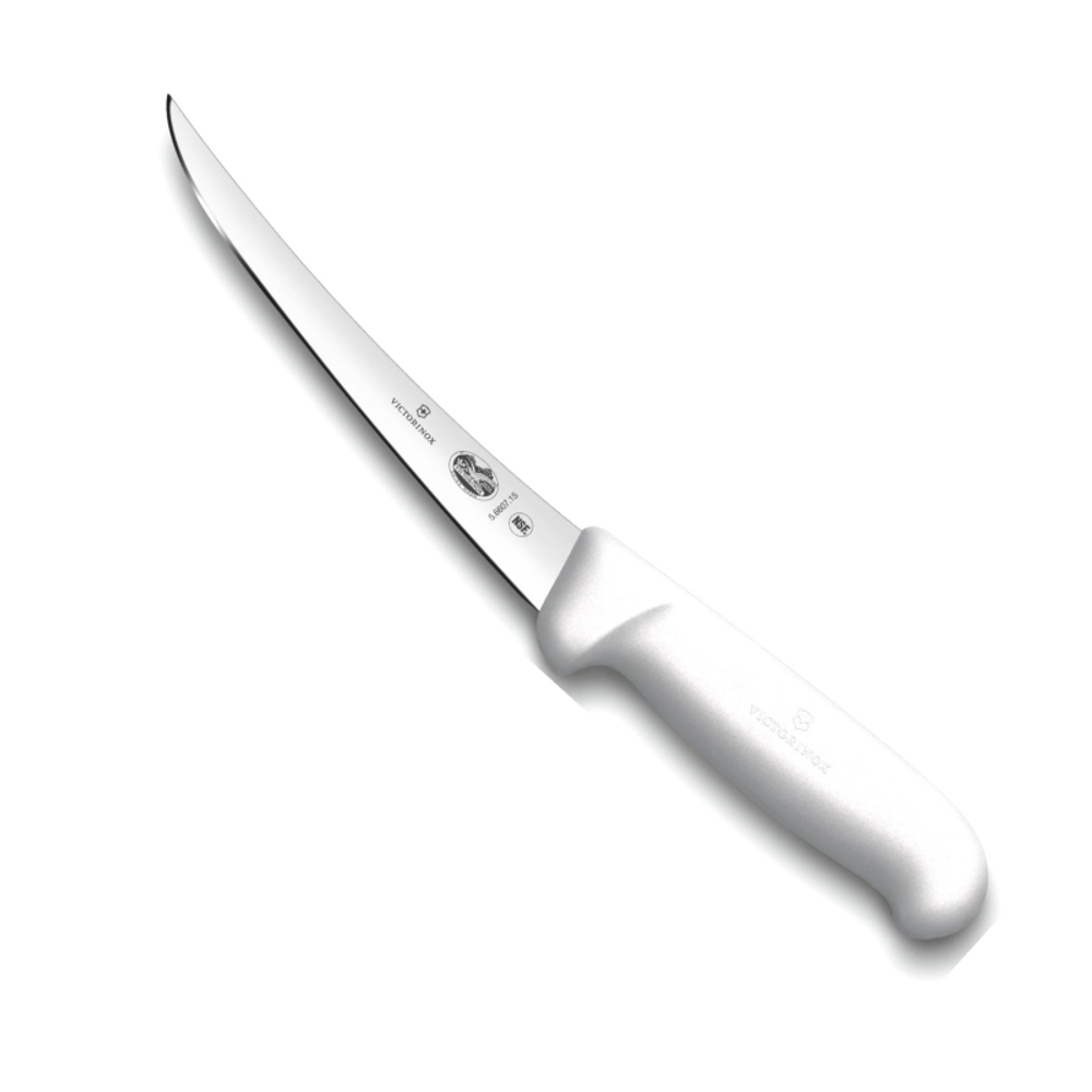 Нож Victorinox разделочный, лезвие 15 см прямое, белый