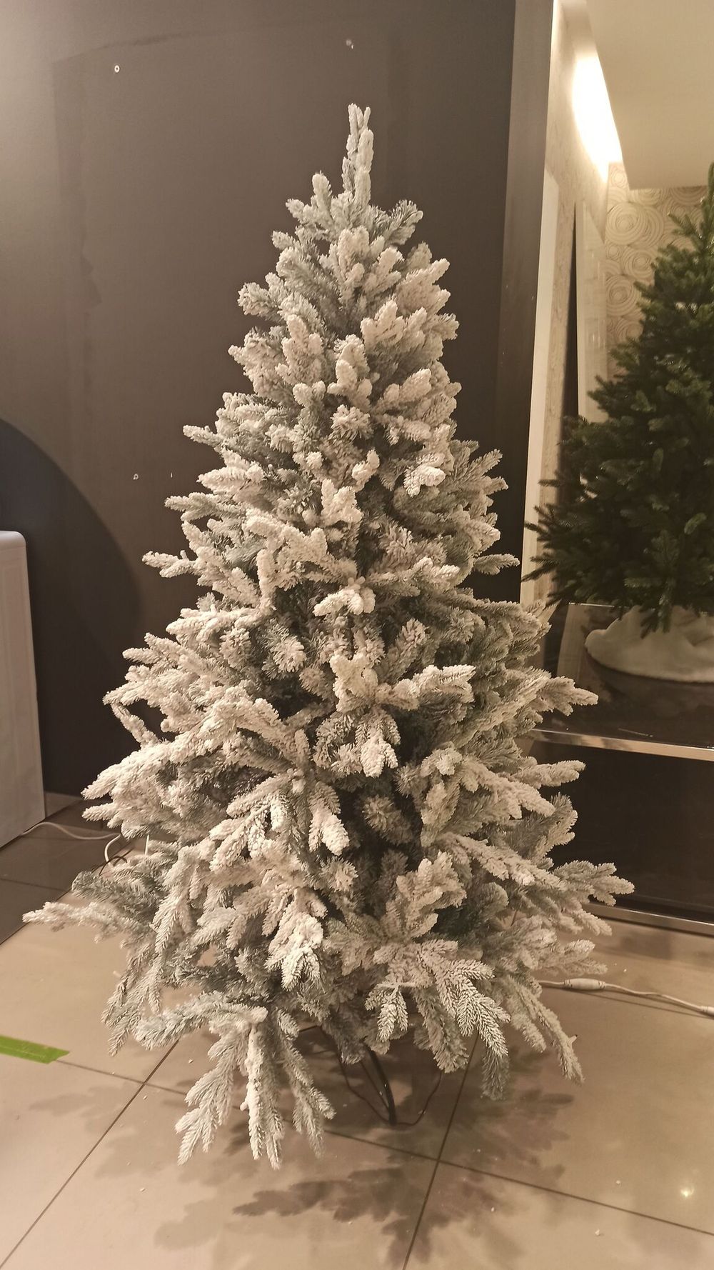 Ель заснеженная премиум «РОССО» (Литая+пвх) от 1.2 до 2.4 м