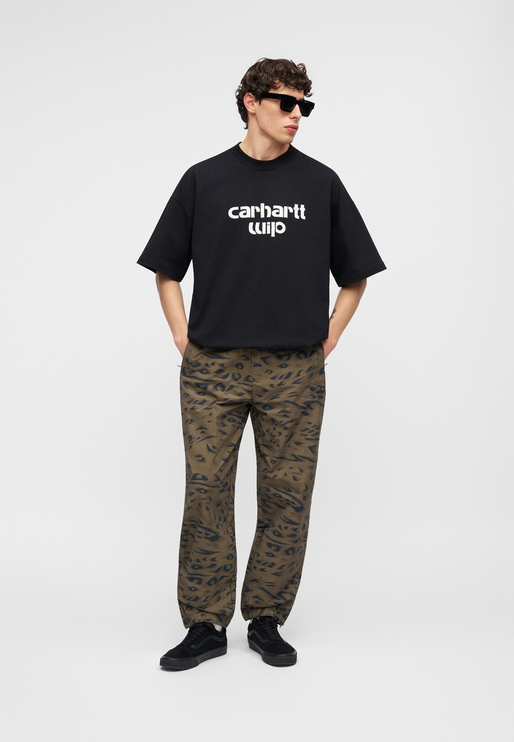 Carhartt WIP Футболка с принтом - Чёрный