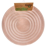 Салфетка на стол 38см «Ариадна», цвет розовое золото