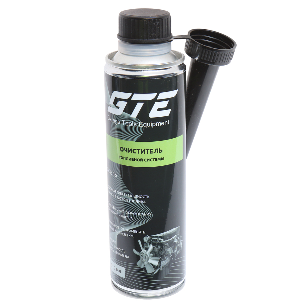 Очиститель топливной системы дизель в бак 335 мл на 40-60л GTE