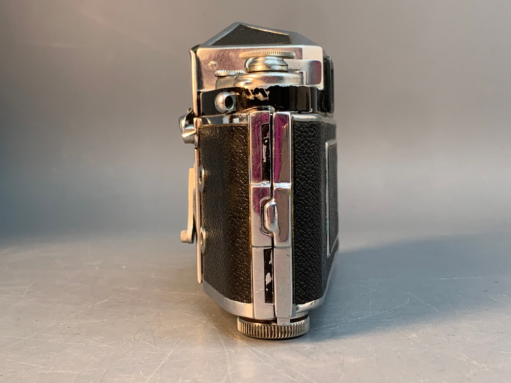 Exakta Varex IIa + Tessar 2.8/50mm пыль внутри объектива