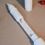 Свеча светодиодная 25см в подсвечнике, набор 2шт, VFR-48