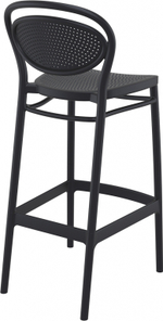 Стул пластиковый барный, Siesta Contract Marcel Bar 75, черный