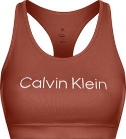 Теннисный бюстгальтер Calvin Klein Medium Support Sports Bra - Brown