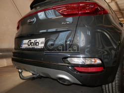 Фаркоп оцинкованный Galia K046A для Kia Sportage 2018-(паспорт и сертификат в комплекте)(без электрики)