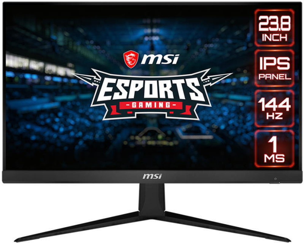 Монитор MSI 24;; Optix G241 1920x1080 IPS WLED 145Гц 1ms FreeSync HDMI DisplayPort