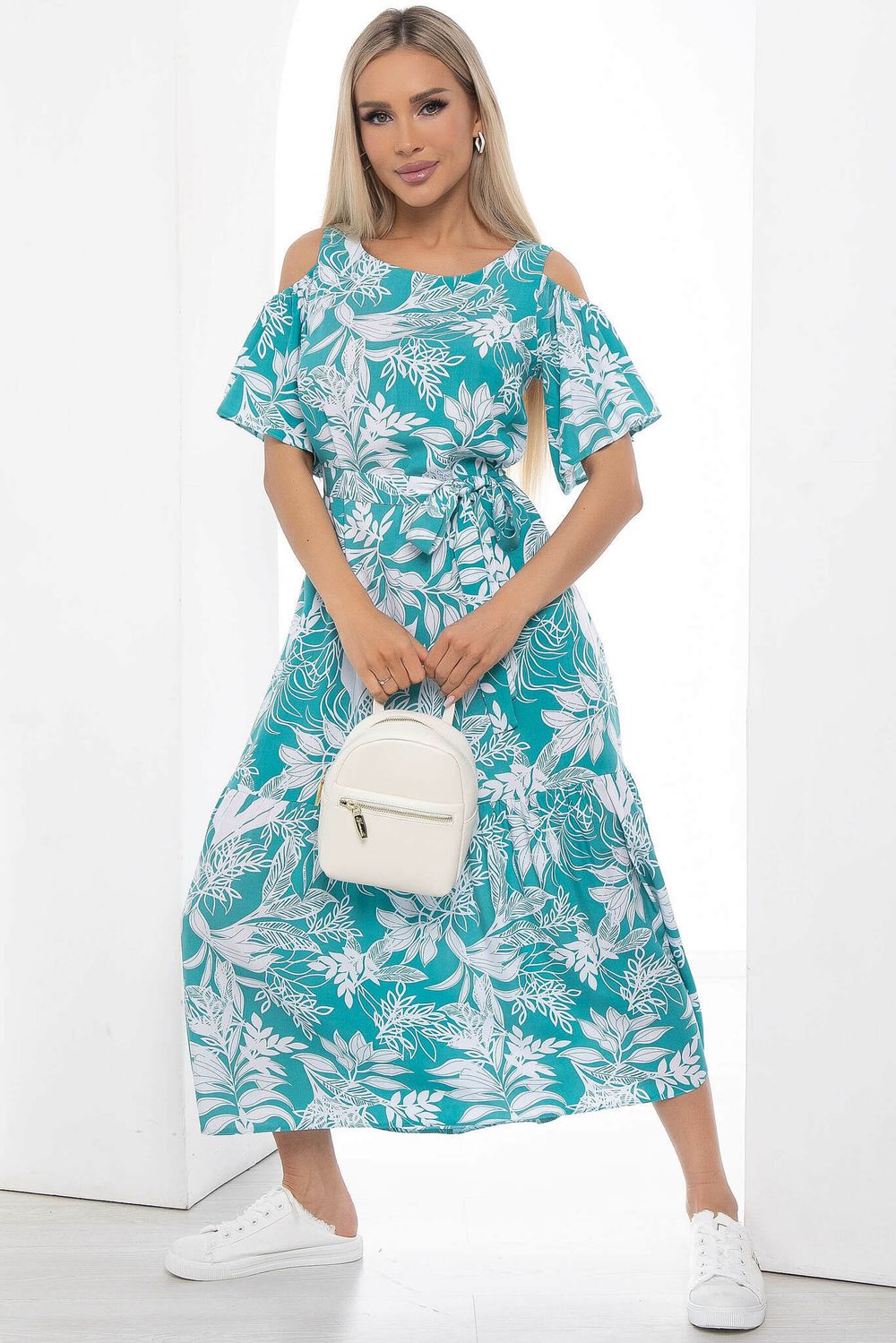 Платье "Марианна" (бирюзовая мята) П8854 LT Collection (Акция)