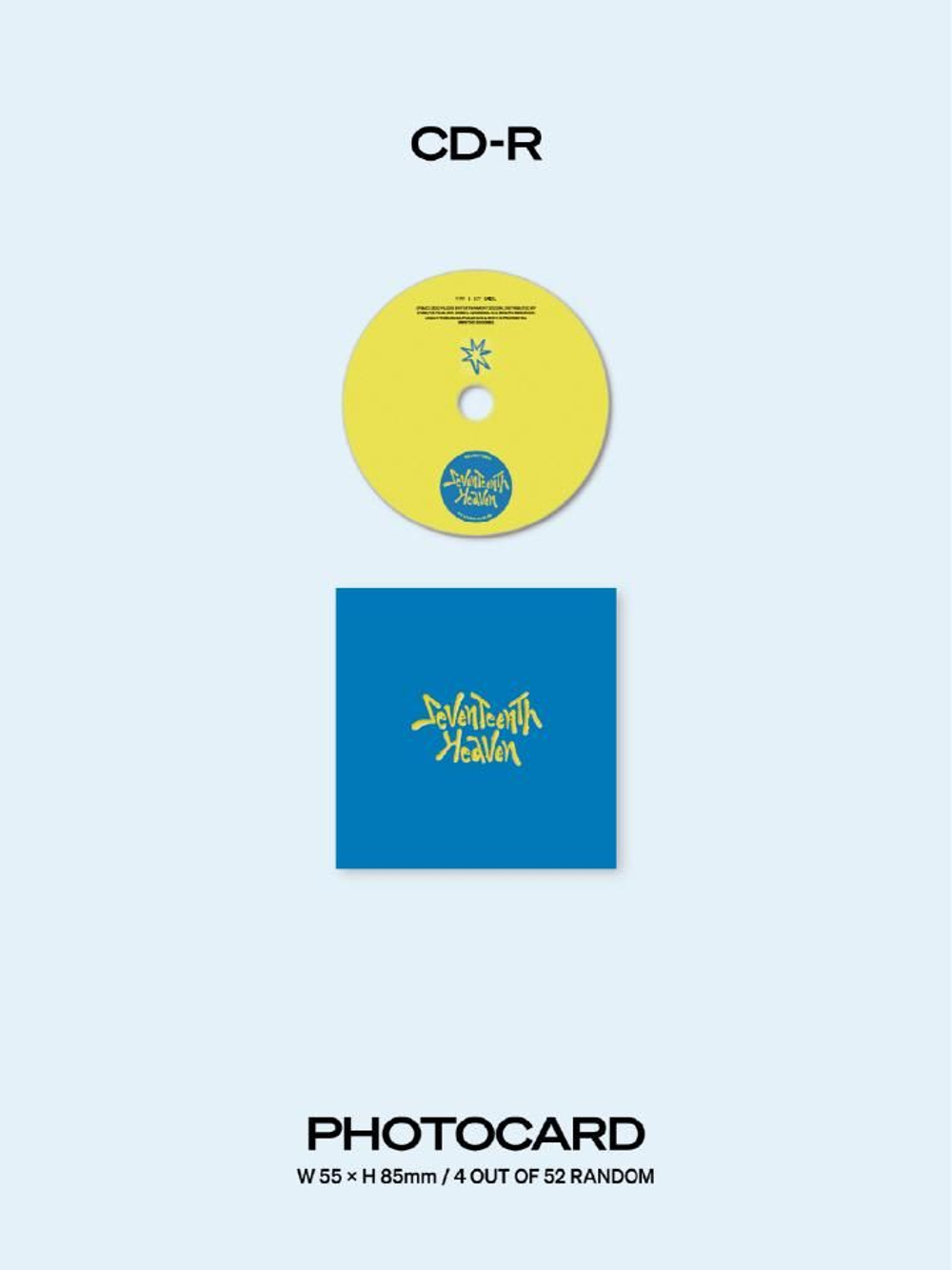 Альбом SEVENTEEN - SEVENTEENTH HEAVEN 11th Mini Album CARAT Version