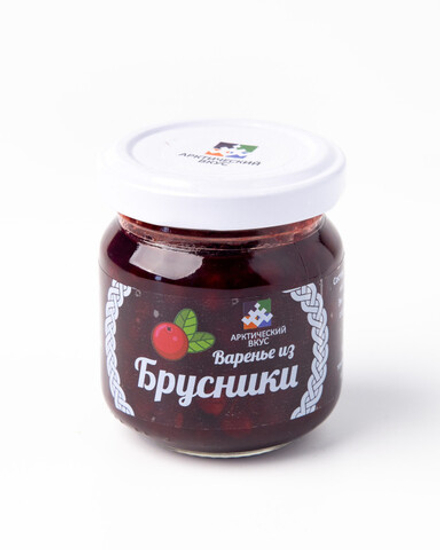 Варенье из брусники "Арктический вкус", 95 г.