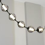 Подвесной светильник OD2437A-16 pearl black/smoke