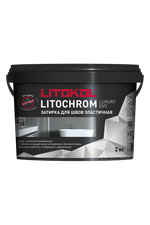 LITOKOL Затирка ЛИТОХРОМ ЛАКШЕРИ ЭВО/LITOCHROM LUXURY EVO 385 нефрит 2 кг