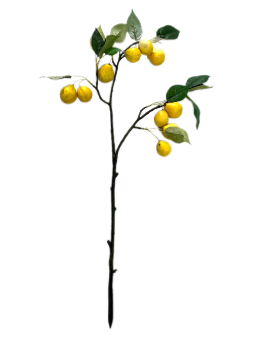 Ветка лимон  80 см