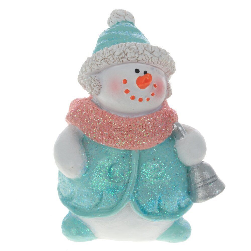 GAEM Фигурка декоративная "Снеговик", L5,5 W5,5 H8,5 см, 4в.