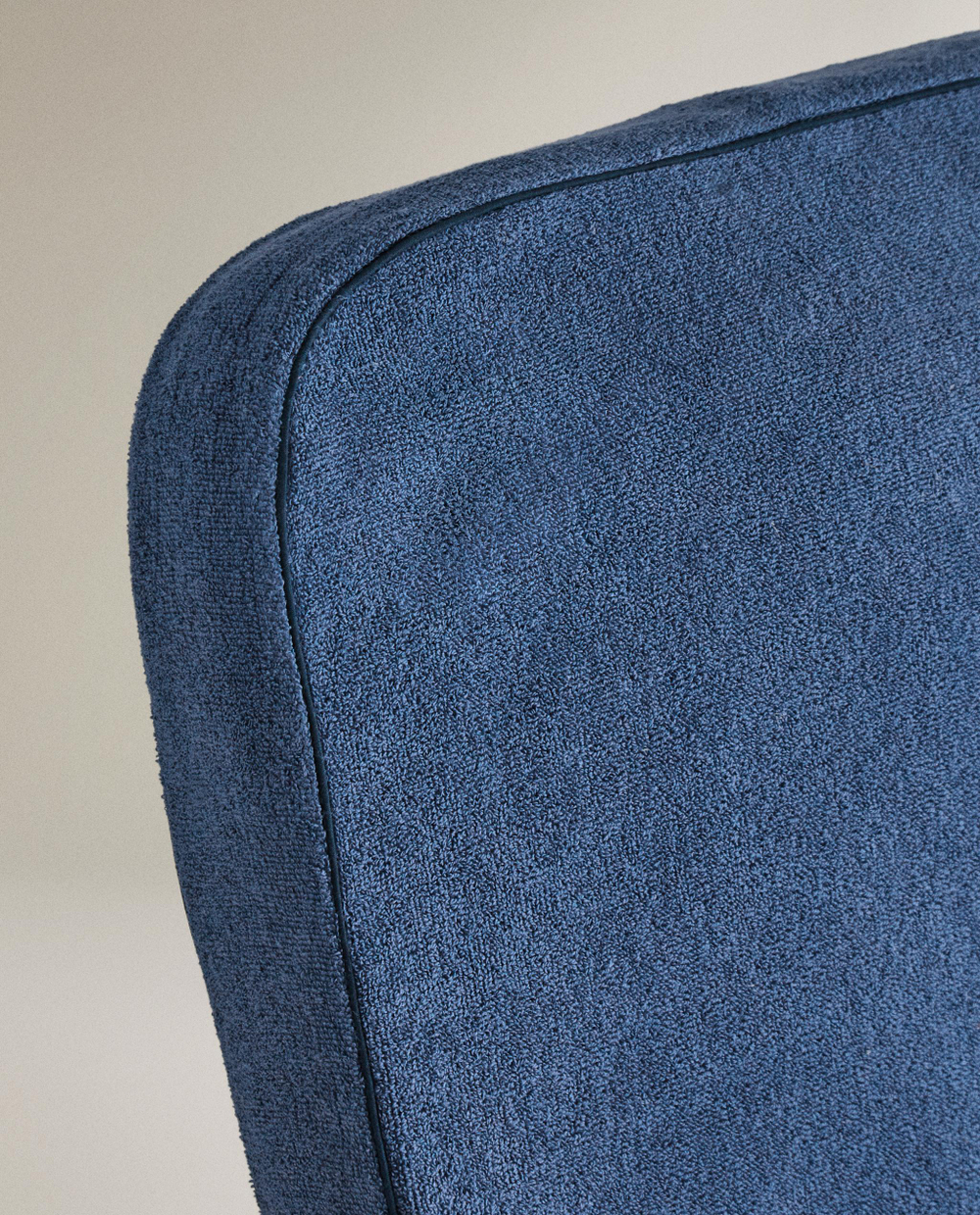 Zara Home наволочка декоративная из хлопка, голубой