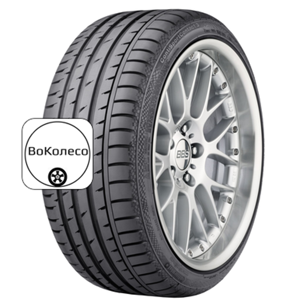 275/40R19 101W ContiSportContact 3 * TL FR SSR Continental