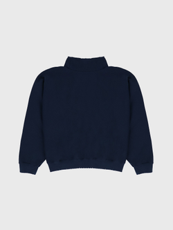 Свитшот Yeezy Gap Engineered by Balenciaga Unreleased High Neck Fleece Dark Blue