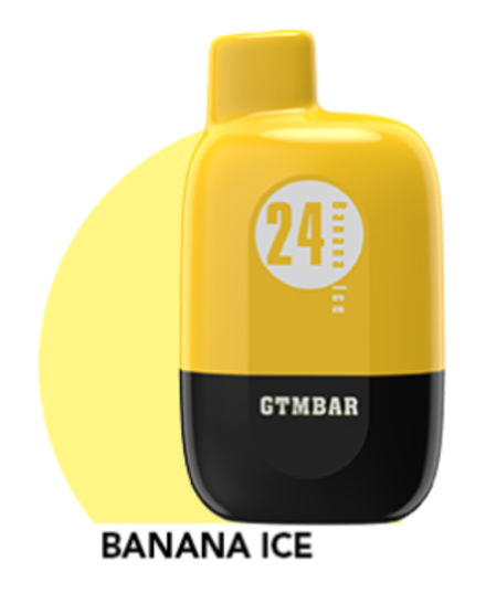 GTM BAR Migo Banana ice (Банан-лёд) 5000 затяжек 20мг (2%)