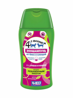 Шампунь репелентный  от блох и клещей с маслом цитронеллы для кошек и собак, 180мл