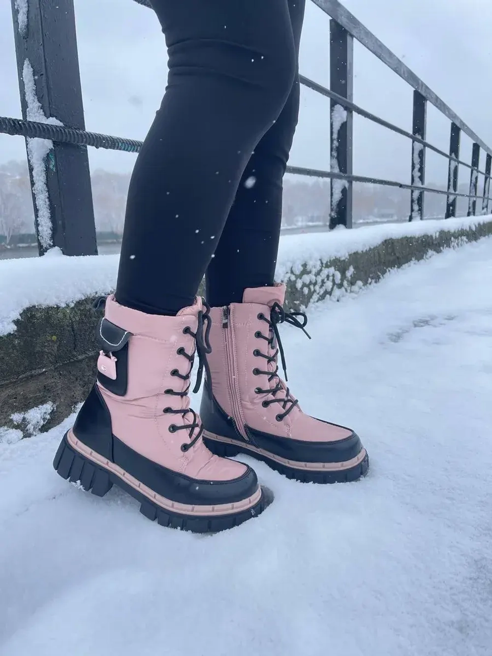 Сапоги зимние для девочки