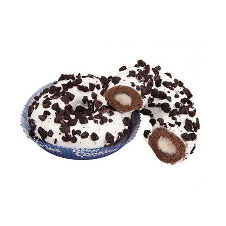 Донат Stokson "Cookies" со сливочной начинкой 75г/12шт (Польша)