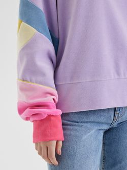 Свитшот "Бабочка"  лаванда