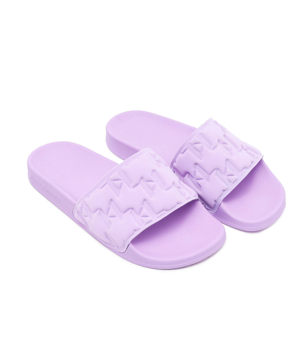 Шлепанцы KONDO M'Gram Karl Lagerfeld - фиолетовый(KL80949)