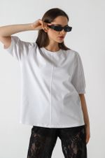 Фуфайка (футболка) женская Гретта-2 Виотекс БЕЛЫЙ