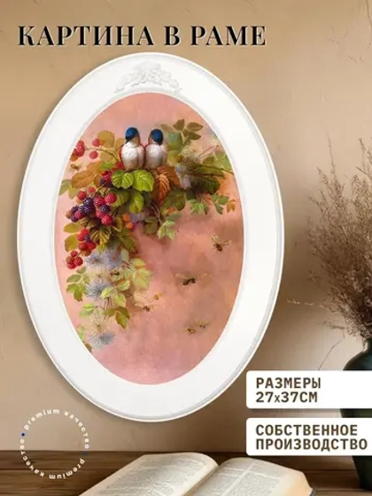 Картина на стену интерьерная на холсте 37*27 см