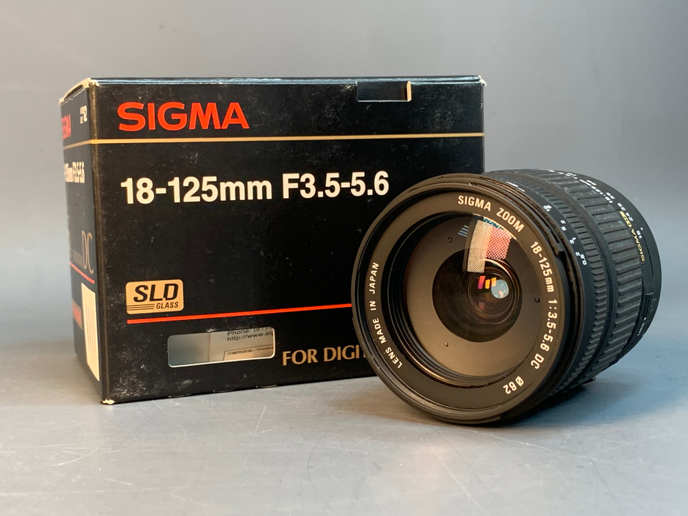 Sigma AF 18-125mm F3.5-5.6 DC