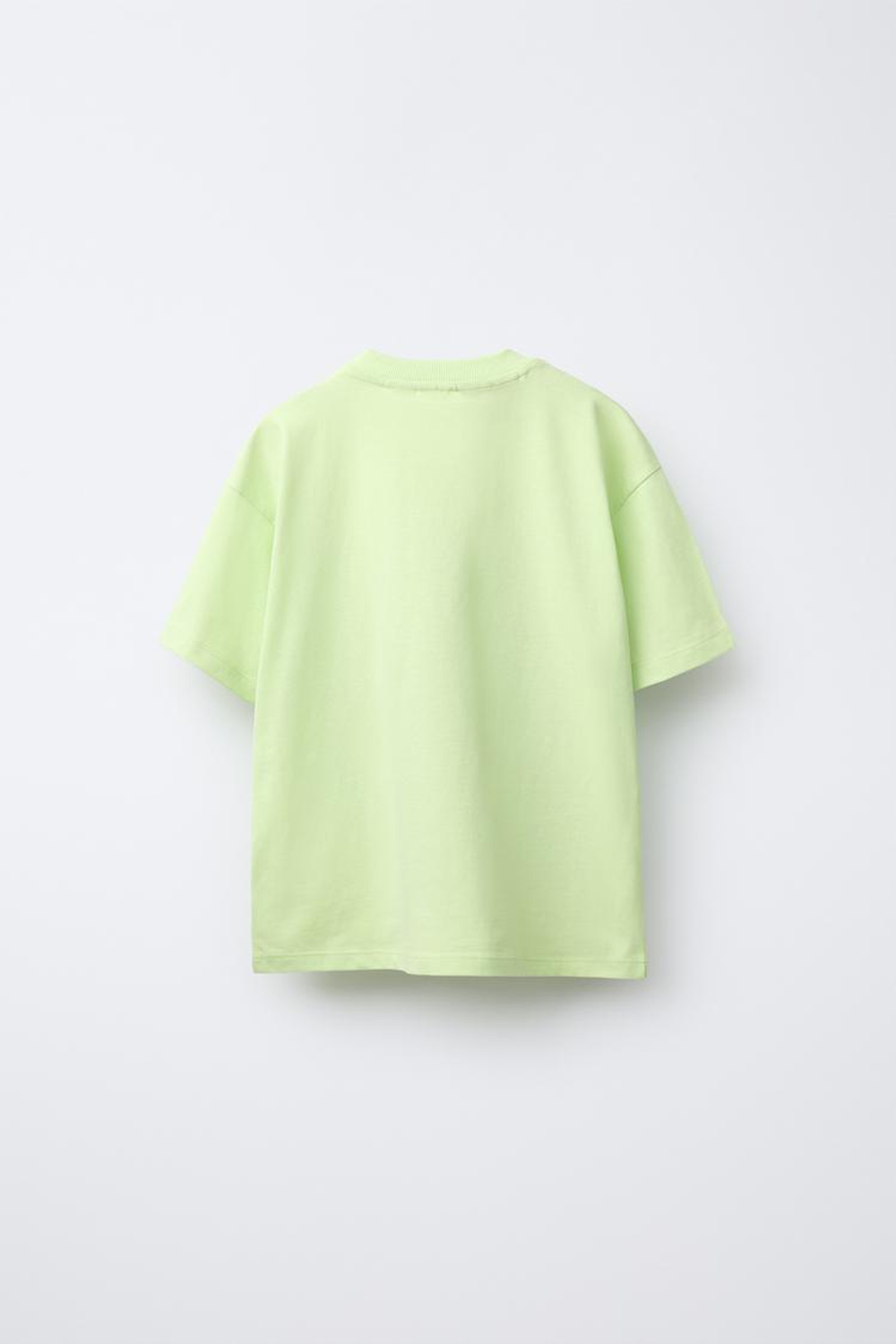 ZARA ПИЖАМА С ФУТБОЛКОЙ И ШОРТАМИ-БЕРМУДАМИ MINECRAFT © MOJANG AB. ™, НЕОНОВО-ЛАЙМОВЫЙ