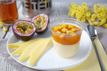 🍮 Мусс «Манго-Маракуйя в стакане» 100гр