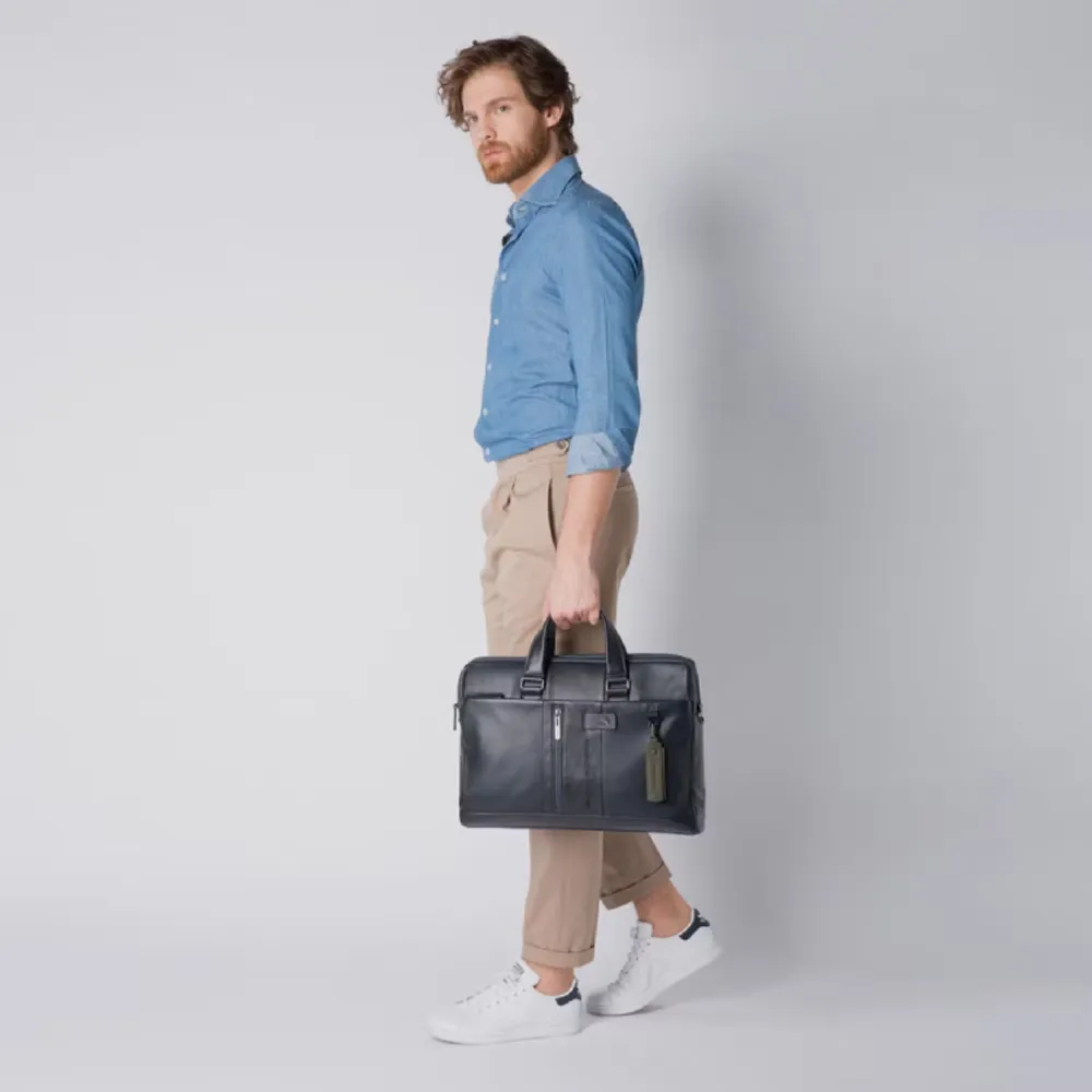 Сумка мужская Piquadro Urban из натуральной кожи (CA3339UB00/GRN) 7