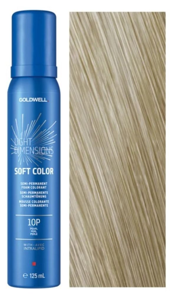 Goldwell LightDimensions Soft Color - Мягкая тонирующая пенка для волос 10P 125мл