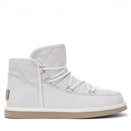 UGG Lodge Mini Leather White