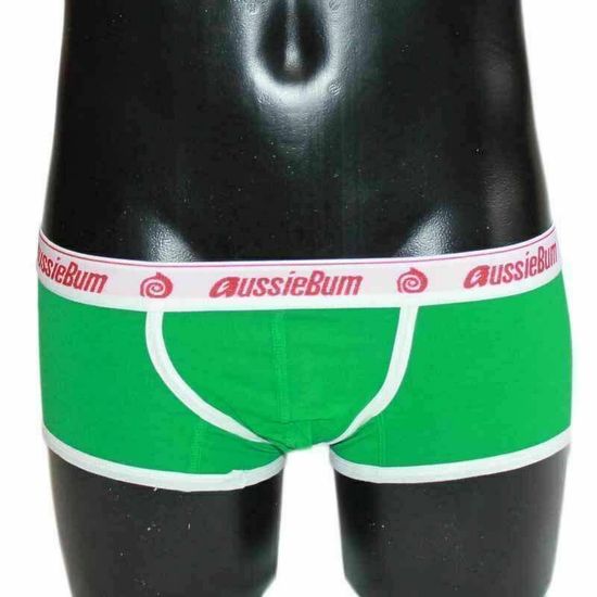 Мужские трусы хипсы зеленые Aussiebum Patriot Hip Green AB00399