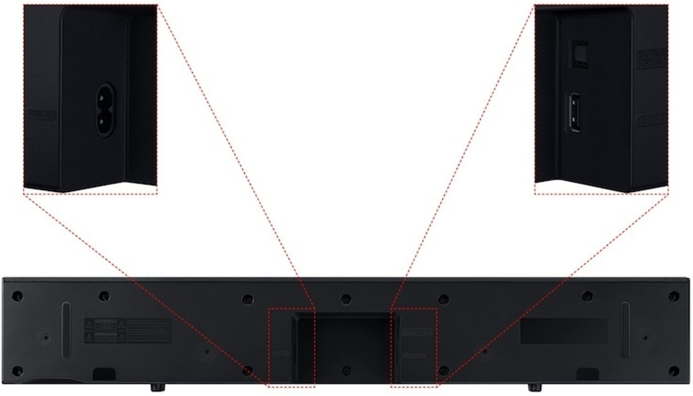Саундбар Samsung HW-C400/ZN, черный