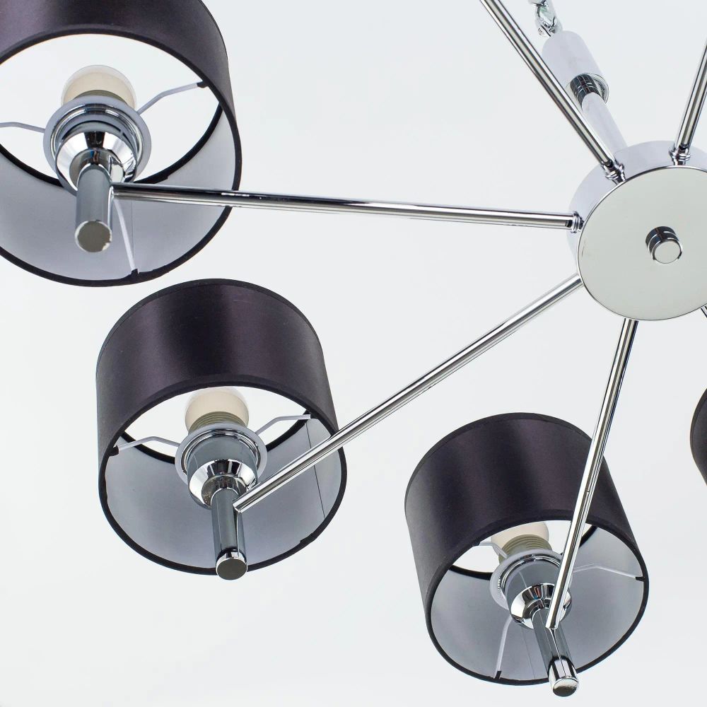 Citilux Аврора CL463181 Люстра с чёрными абажурами