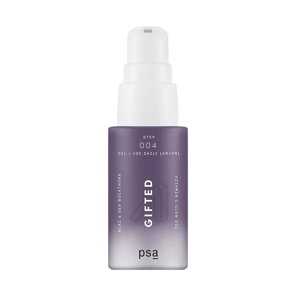 Антиоксидантное масло для лица PSA Gifted Acai & Sea Buckthorn Vitamin C Glow Oil